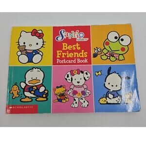 Vintage Sanrio Hello Kitty Scholastic Post Card Book 2000 Y2K Spottie Dottie